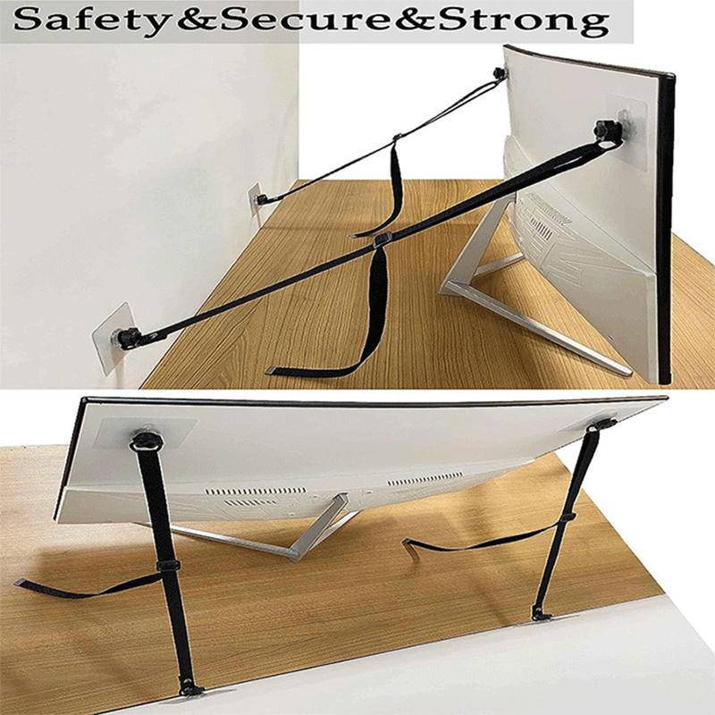 Earthquake Anchor Strap - No Drill Adhesive Furniture Anchors 2PCS