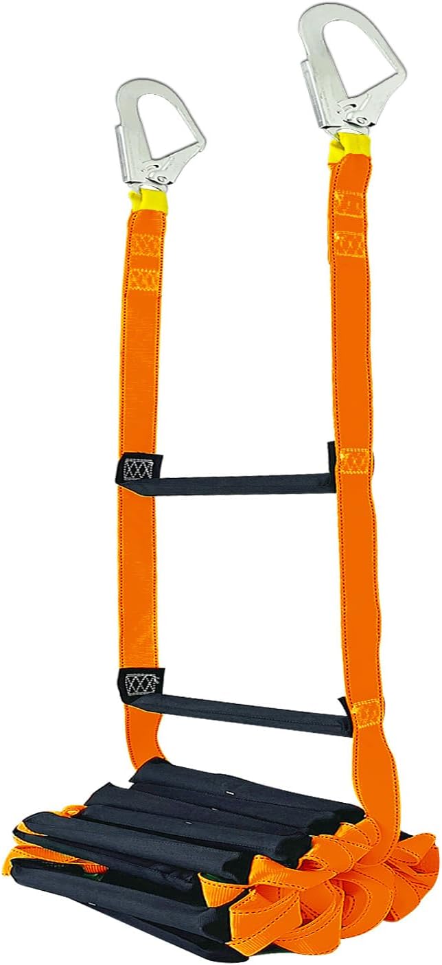 Fire Escape Ladder - 33.1ft Emergency Fire Escape Ladder, Heavy