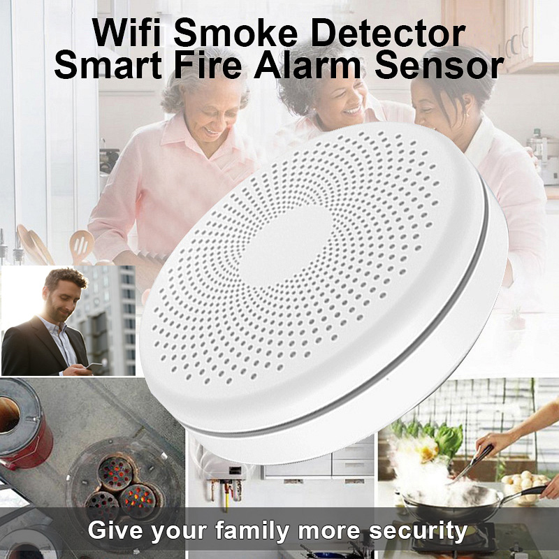 2 in 1 Version WiFi Tuya Smart - đánh giá và giá Smoke Detector Interconnected