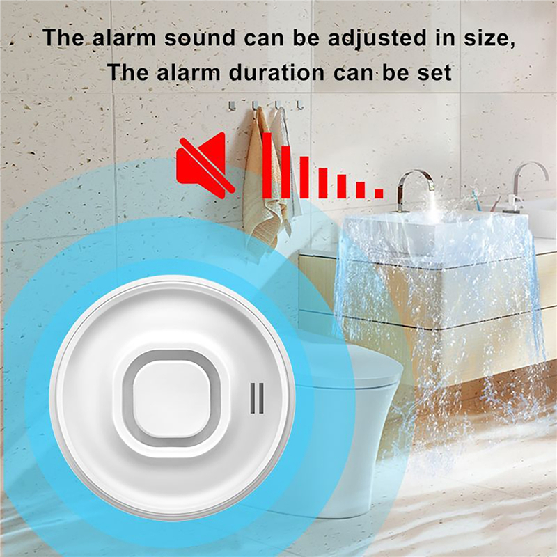 Tuya Smart WIFI Water Leak Sen - đánh giá và giá Water Alarm Sensor