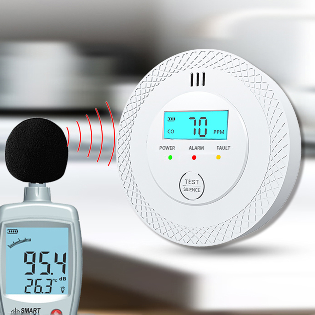 1-5PCS Carbon Monoxide Alarm D - đánh giá và giá Smoke Detector Interconnected