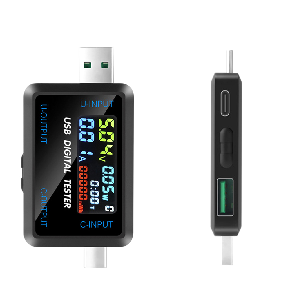 USB Tester 10 in 1 DC Digital  - đánh giá và giá Co Detector Plug