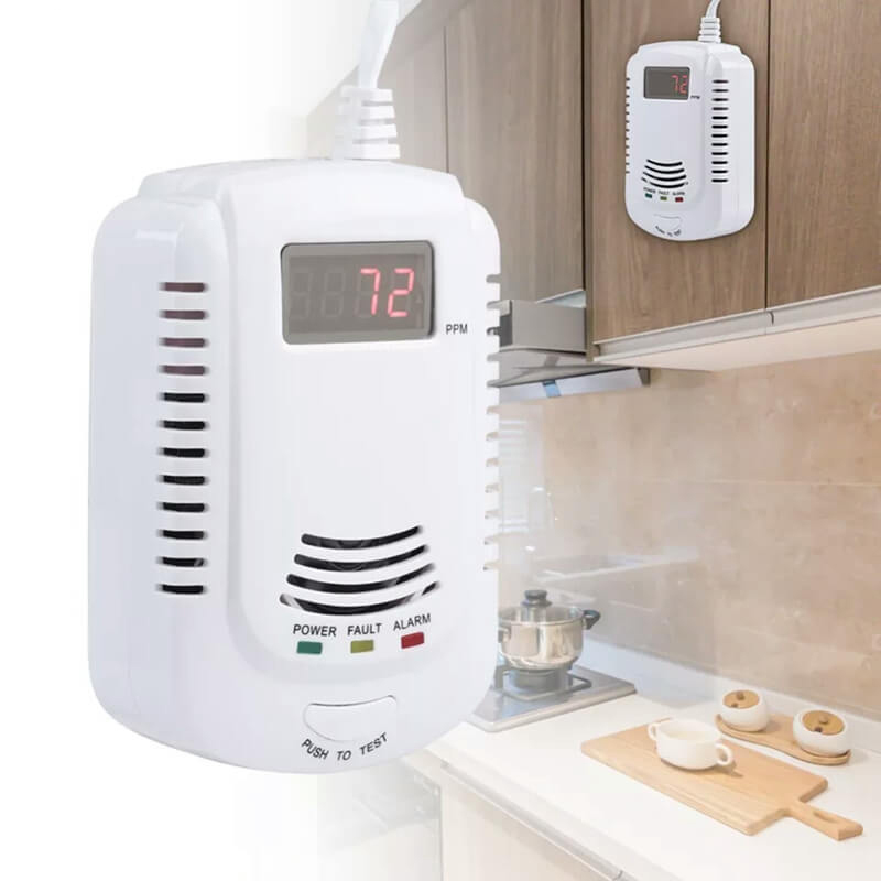 2 in 1 Gas Detector, Plug-in H - đánh giá và giá Co Detector Plug