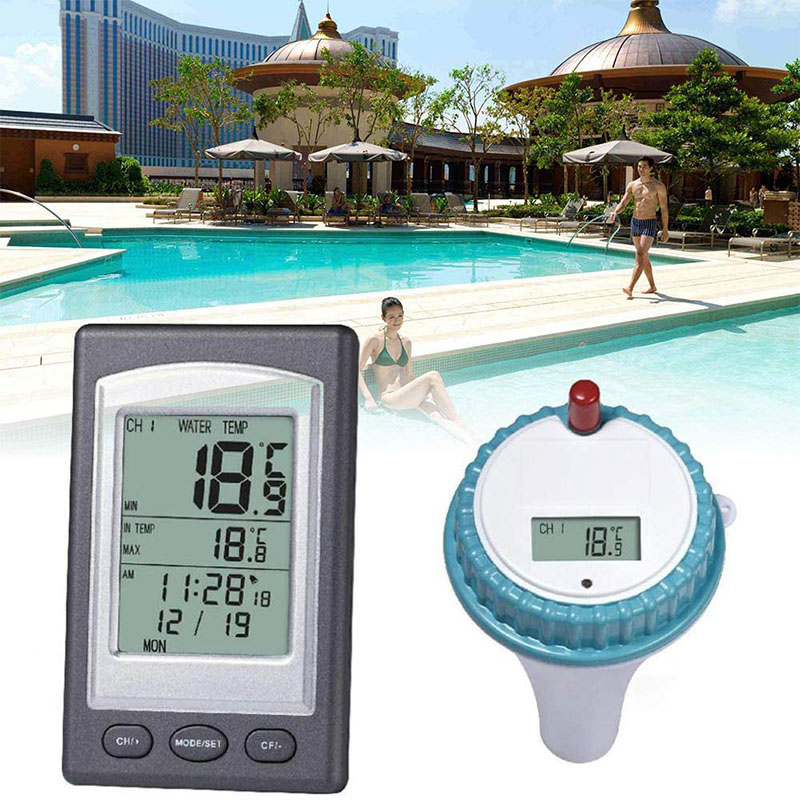 Digtal Swimming Pool Thermomet - đánh giá và giá Pool Alarm Float
