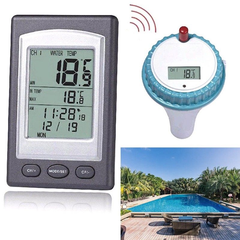 Digtal Swimming Pool Thermomet - đánh giá và giá Pool Alarm Float