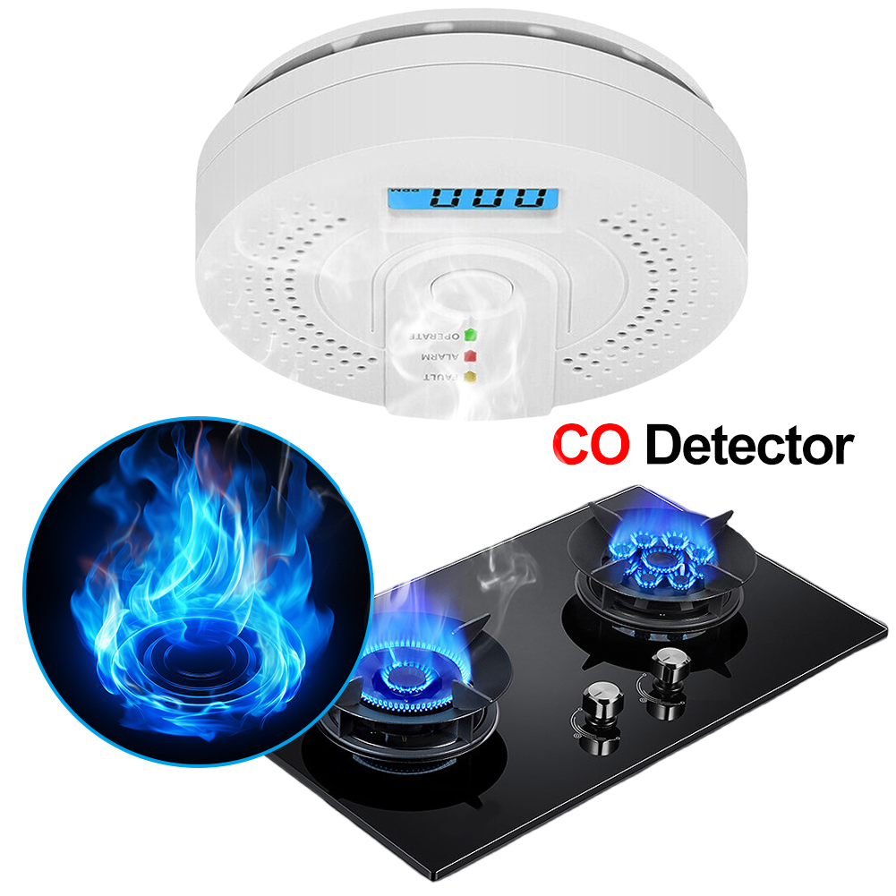 Digital Carbon Monoxide Detect - đánh giá và giá Smoke Detector Interconnected