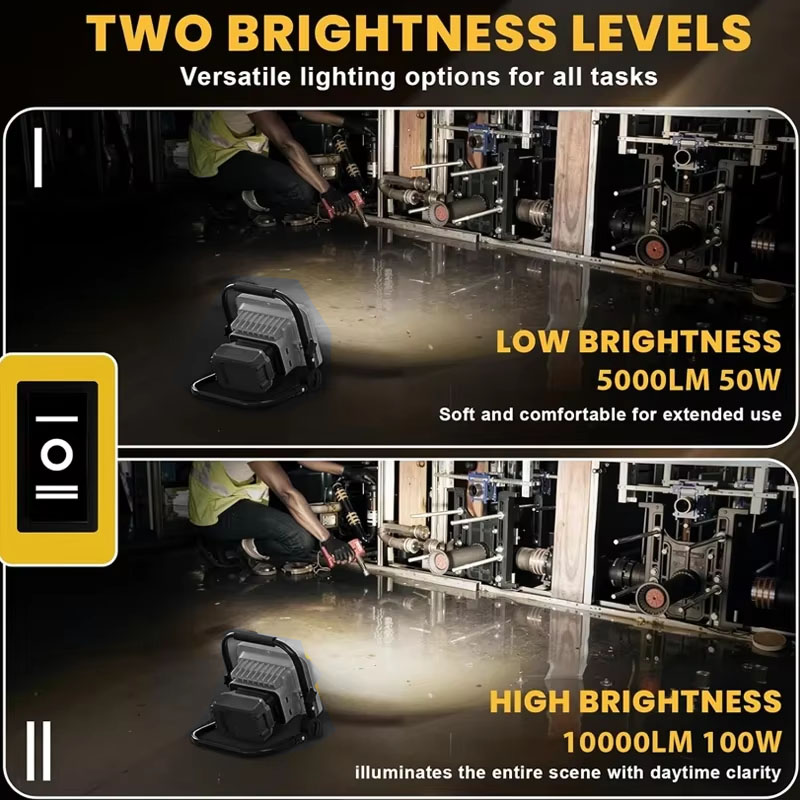 50W 10000LM Work Light For Dew - đánh giá và giá Power Outage Light