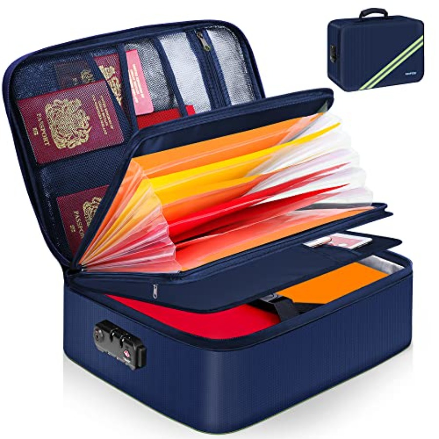 Important Document Organizer W - đánh giá và giá Fire Safe Document