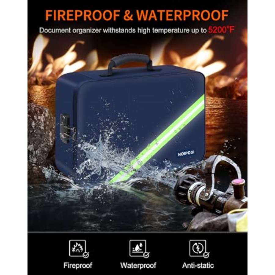 Important Document Organizer W - đánh giá và giá Fire Safe Document