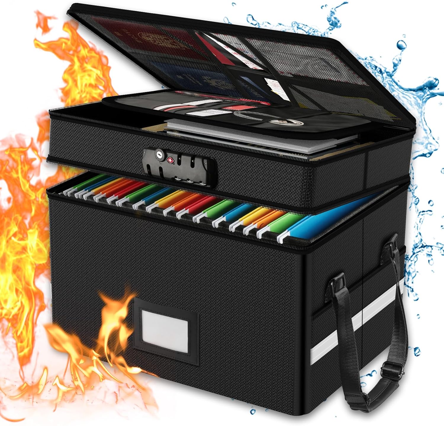 Fireproof Document Box with Lo - đánh giá và giá Fire Safe Document