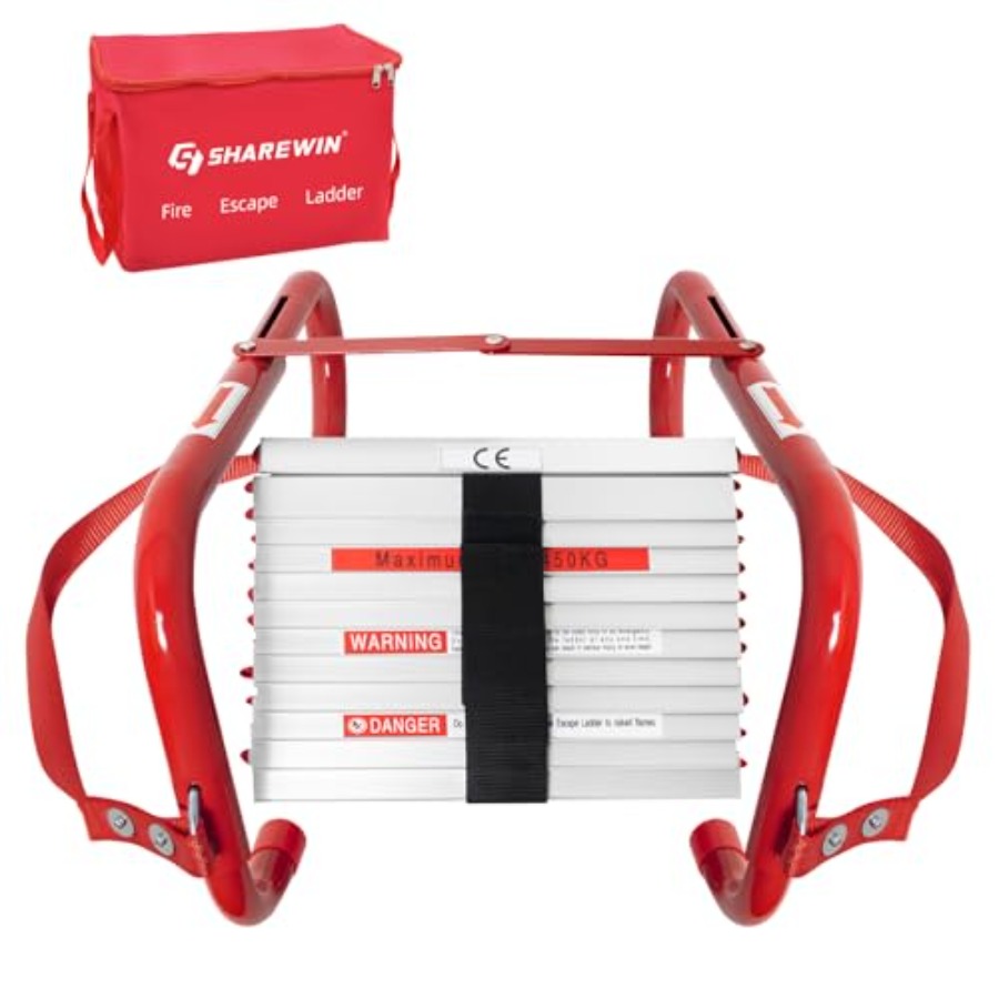 Portable Fire Ladder 2 Story E - đánh giá và giá Fire Escape Ladder