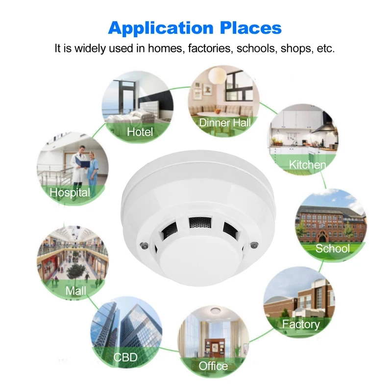Alarms Smoke Detectors Smoke A - đánh giá và giá Smoke Detector Interconnected