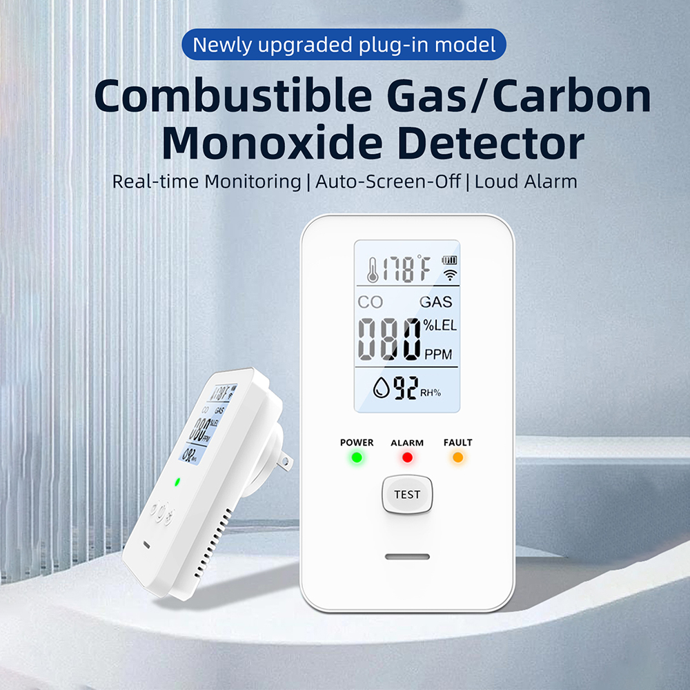 GC03 4-in-1 Gas & CO Detector  - đánh giá và giá Co Detector Plug