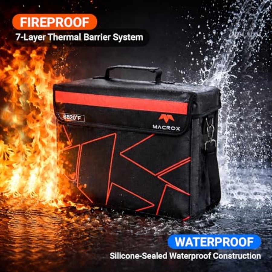 Fireproof and Waterproof Docum - đánh giá và giá Fire Safe Document