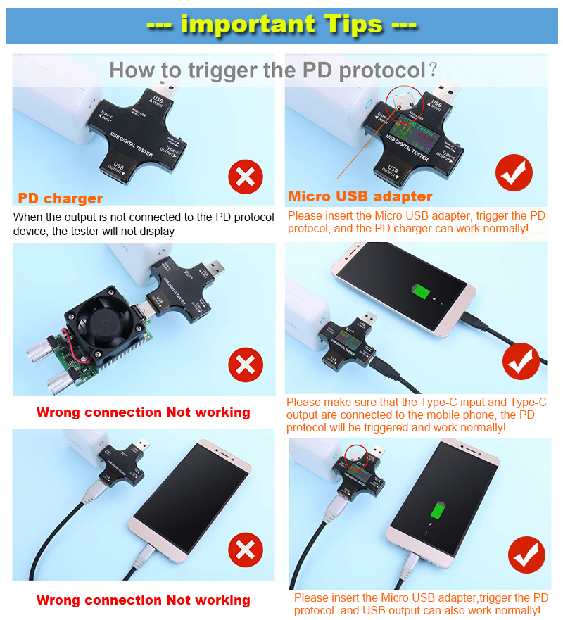 8.0A USB Tester DC Type-C PD D - đánh giá và giá Co Detector Plug