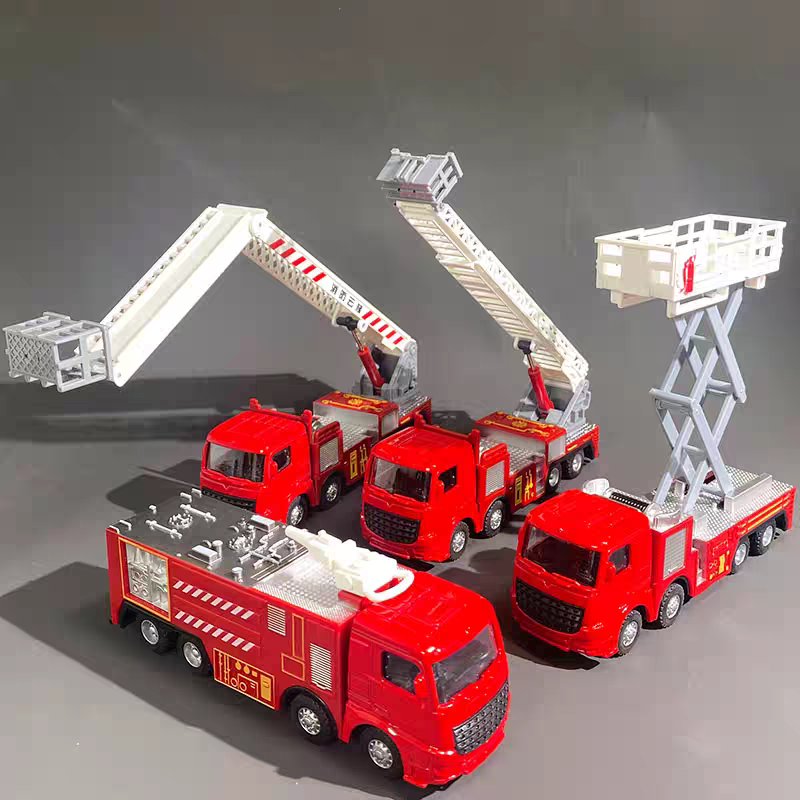 1:55 Diecast Fire Truck Model  - đánh giá và giá Fire Escape Ladder