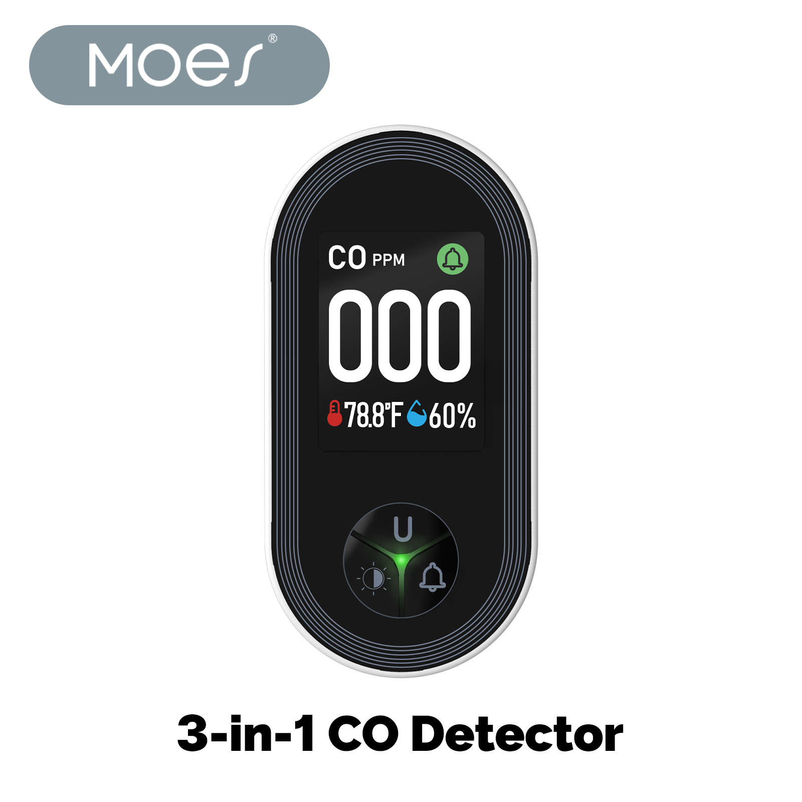 MOES 3in1 Carbon Monoxide Dete - đánh giá và giá Co Detector Plug