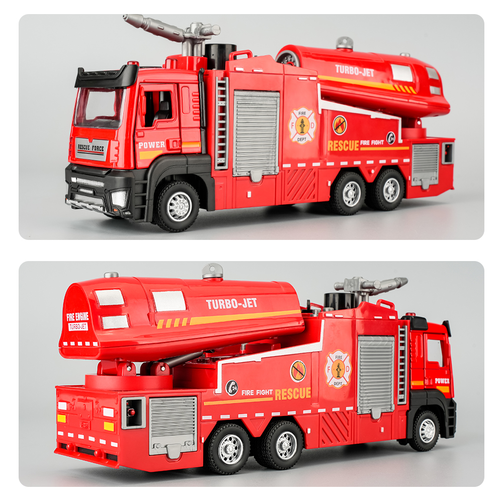 New Alloy Fire Truck Toy Large - đánh giá và giá Fire Escape Ladder