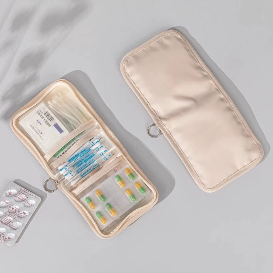 Zippered Pocket Medicine Bag O - đánh giá và giá First Aid Bag Kit