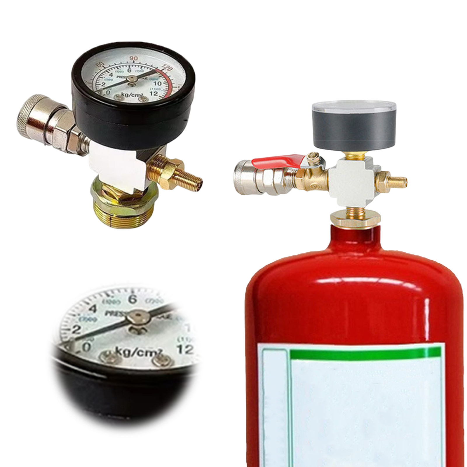 Small Air Tank Pressures Adapt - đánh giá và giá Fire Extinguisher Small