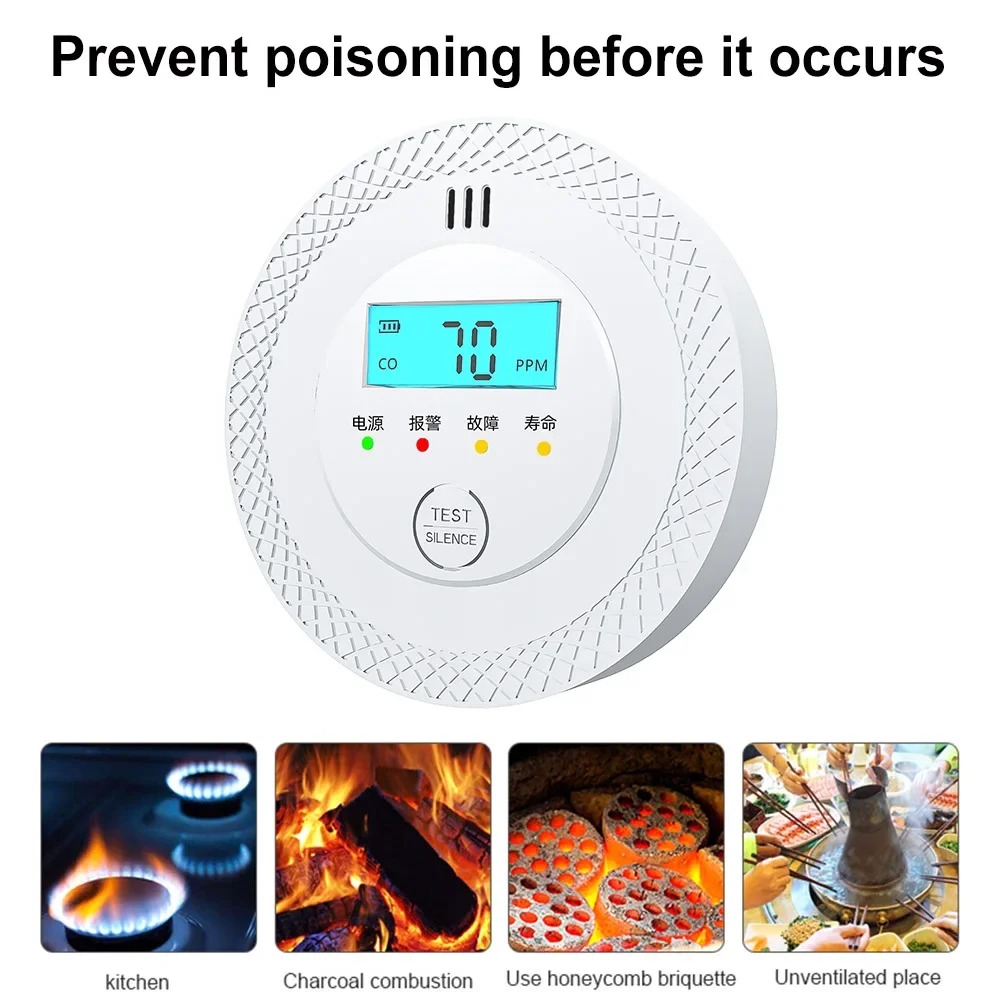 Carbon Monoxide Alarm Detector - đánh giá và giá Smoke Detector Interconnected