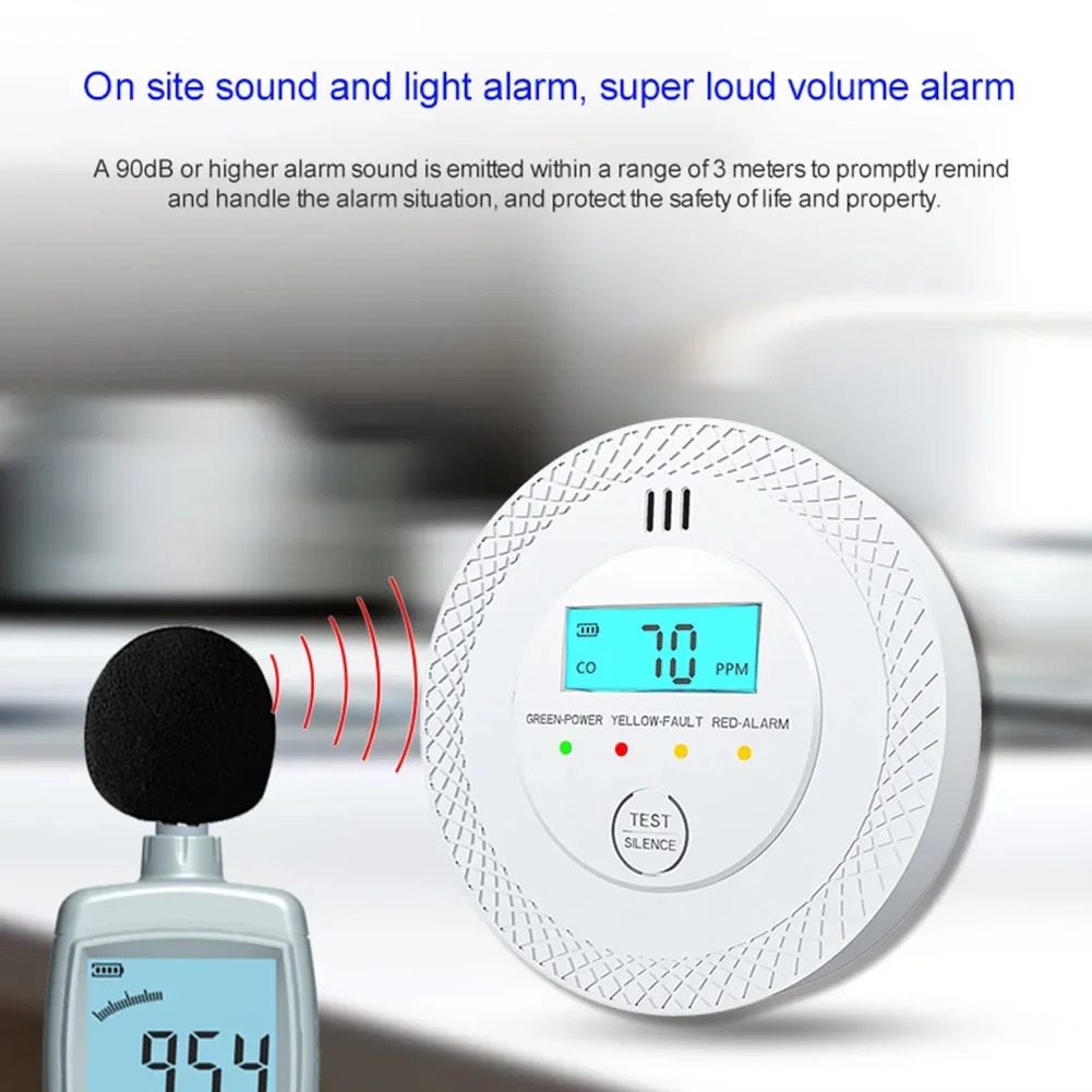 Carbon Monoxide Alarm Detector - đánh giá và giá Smoke Detector Interconnected