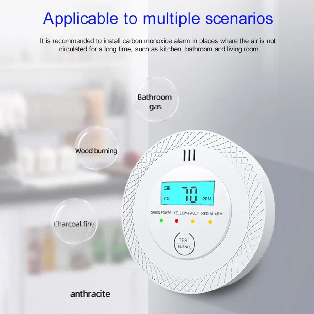 Carbon Monoxide Alarm Detector - đánh giá và giá Smoke Detector Interconnected