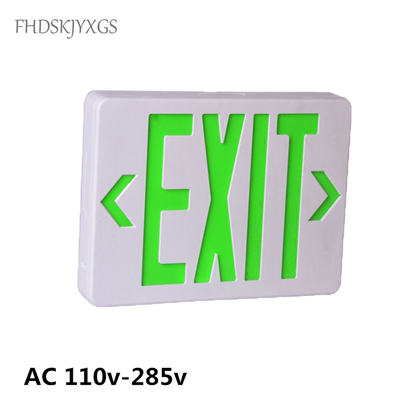 Exit Light AC 220v Red Exit Si - đánh giá và giá Emergency Exit Sign