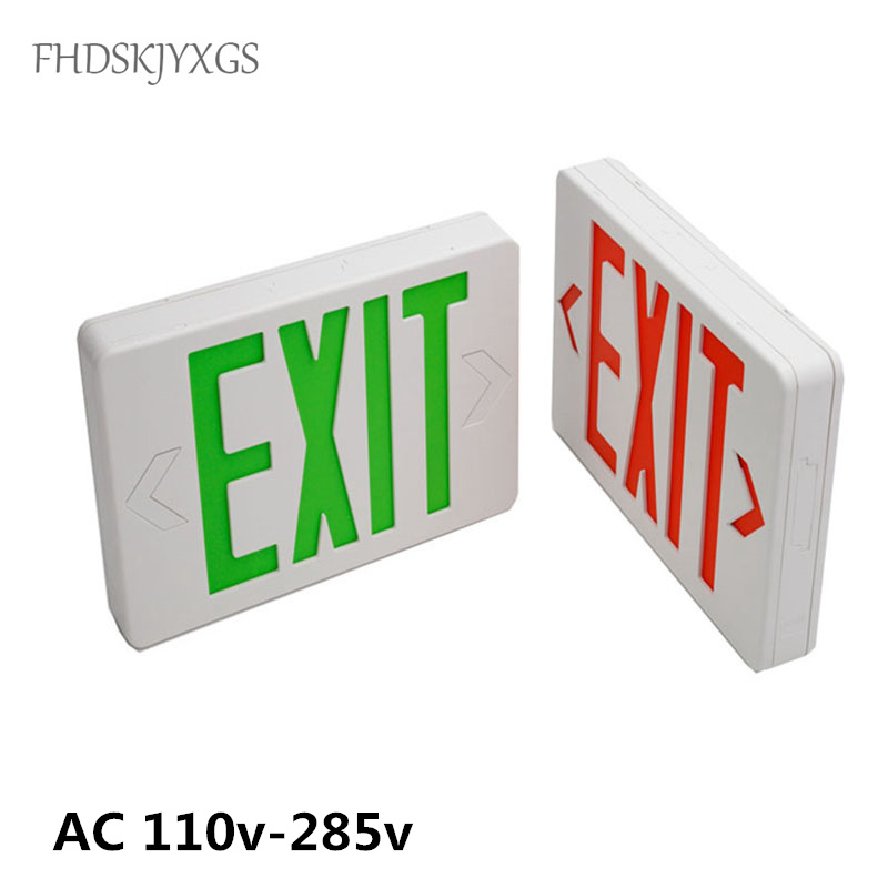 Exit Light AC 220v Red Exit Si - đánh giá và giá Emergency Exit Sign