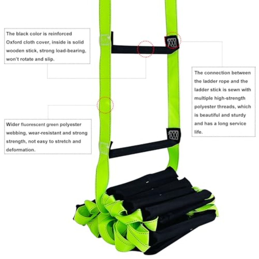 Fire Escape Ladder with 2 Heav - đánh giá và giá Fire Escape Ladder