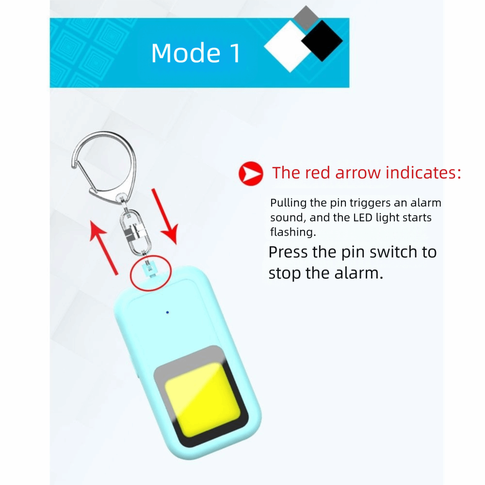 130 DB Safe Sound Personal Ala - đánh giá và giá Personal Alarm Keychain