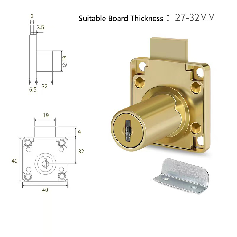 Yutoko High-grade Desk Drawer  - đánh giá và giá Medicine Cabinet Lock