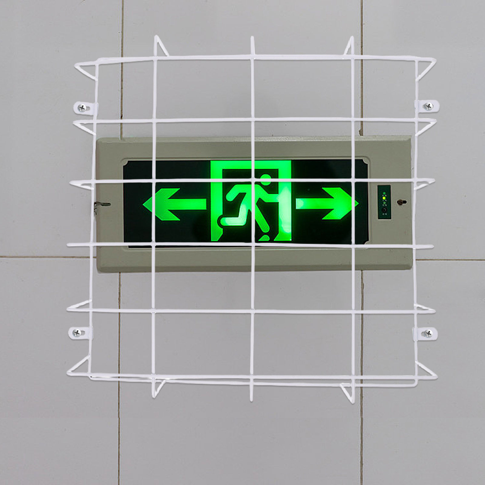 Emergency Light Protective Cag - đánh giá và giá Emergency Exit Sign