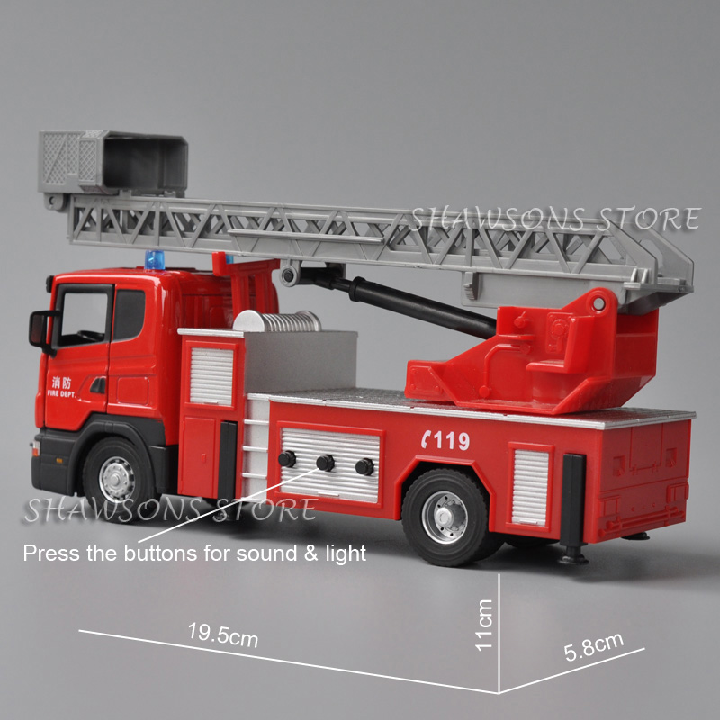 1:43 Scale Diecast Vehicle Mod - đánh giá và giá Fire Escape Ladder