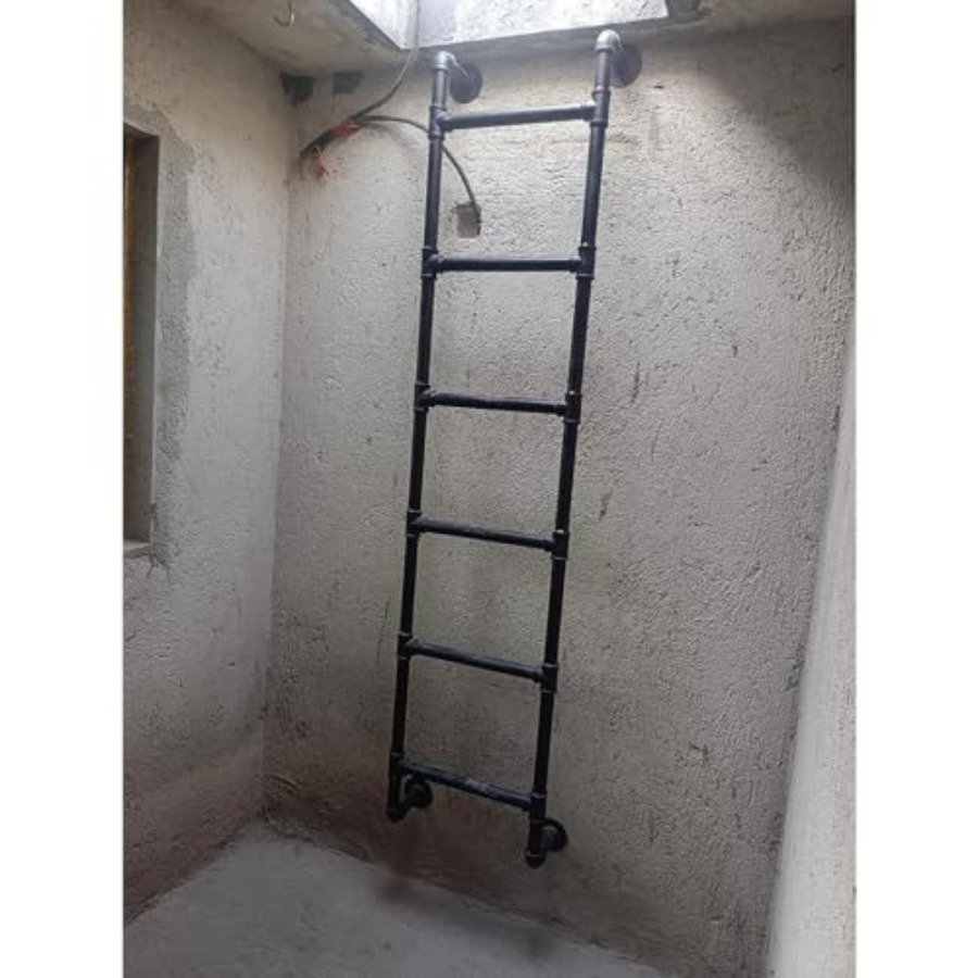 Wall Mounted Metal Step Ladder - đánh giá và giá Fire Escape Ladder