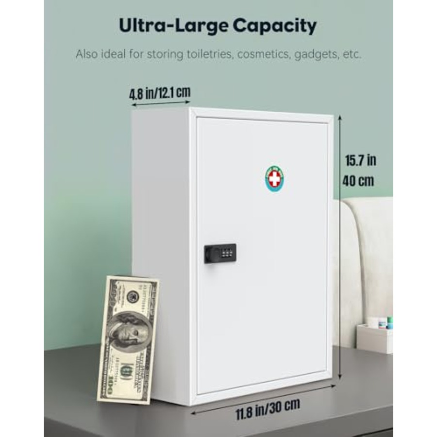 Wall Mount Medicine Cabinet wi - đánh giá và giá Medicine Cabinet Lock