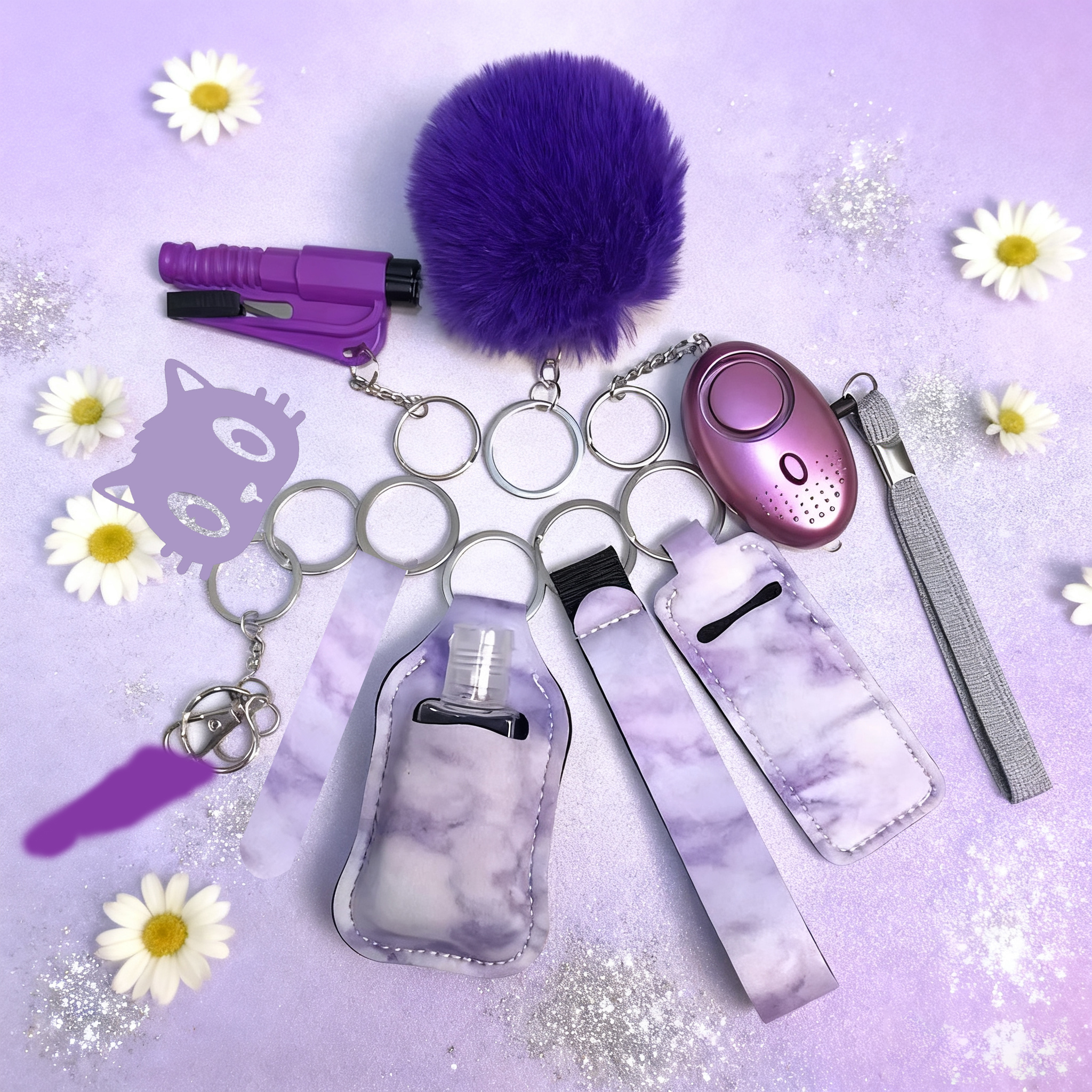 10Pcs Girl Security Self Defen - đánh giá và giá Personal Alarm Keychain