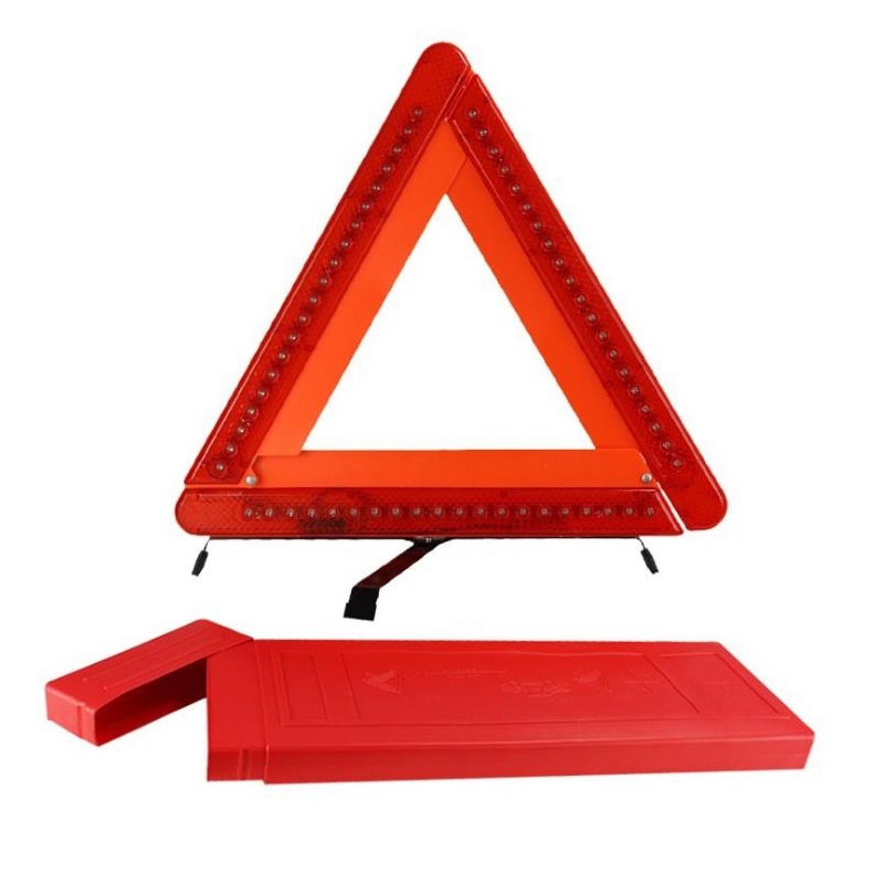 Foldable LED Warning Triangle  - đánh giá và giá Emergency Exit Sign