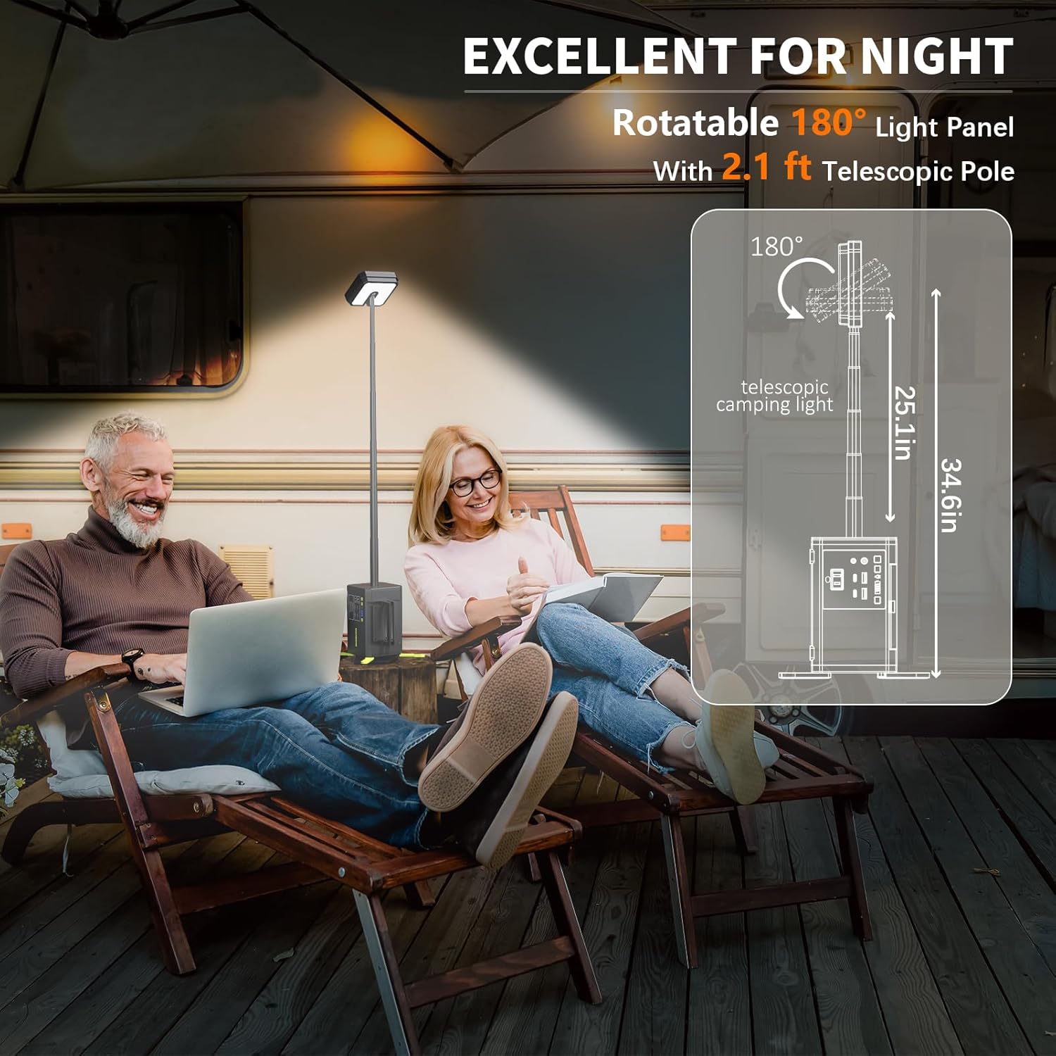 118Wh Portable Power Station w - đánh giá và giá Power Outage Light