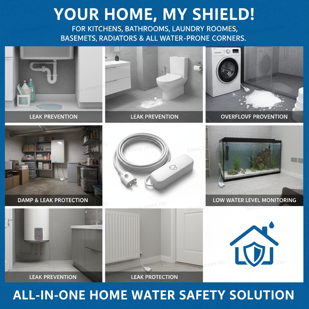 Tuya Zigbee Water Leak Sensor  - đánh giá và giá Water Alarm Sensor