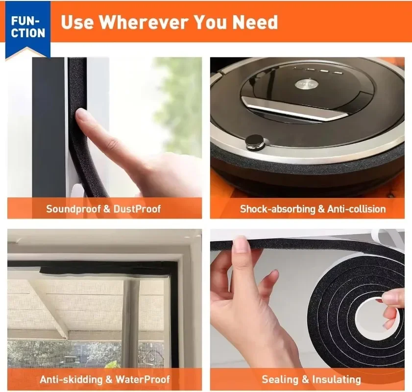 16pcs Resilience Seal Tape Sel - đánh giá và giá Window Lock Bar
