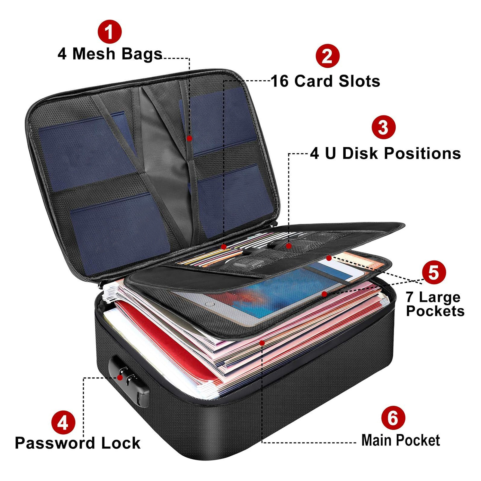 Fireproof Document Bag with Lo - đánh giá và giá Fire Safe Document