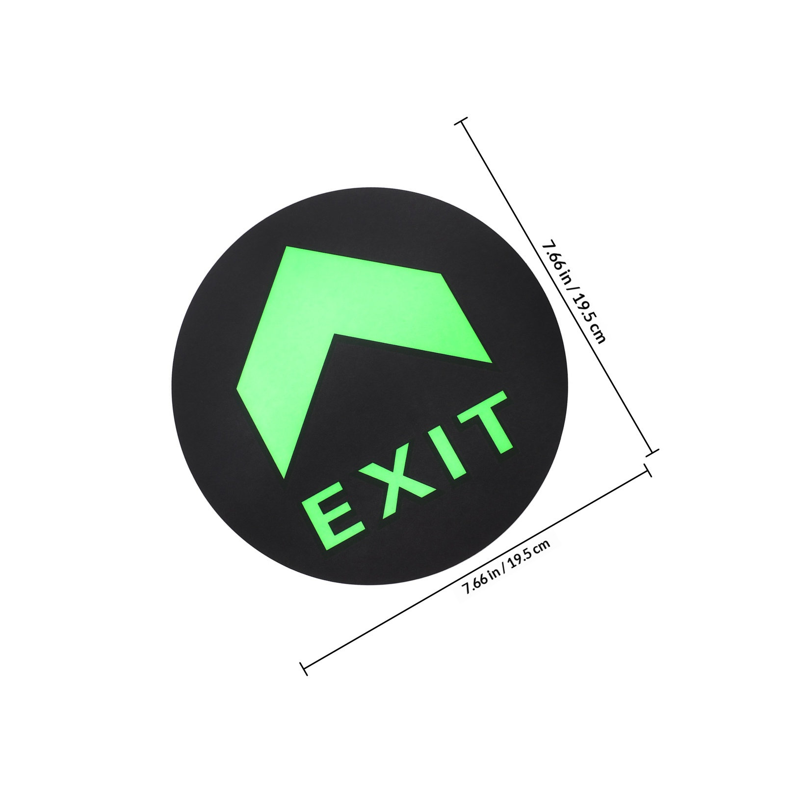 5Pcs Exit Sign Stickers Night  - đánh giá và giá Emergency Exit Sign