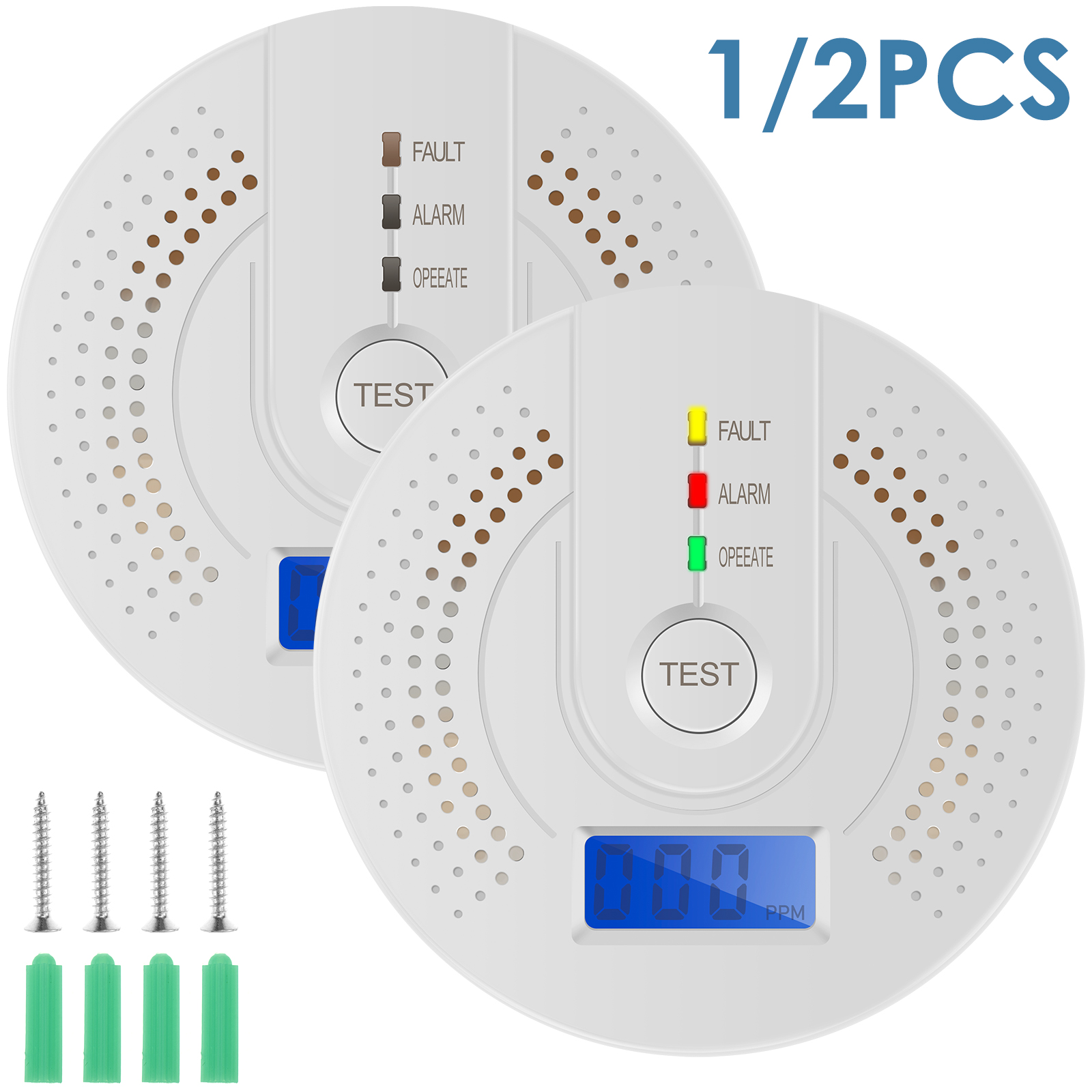Independent CO Alarm Sensor Ca - đánh giá và giá Smoke Detector Interconnected